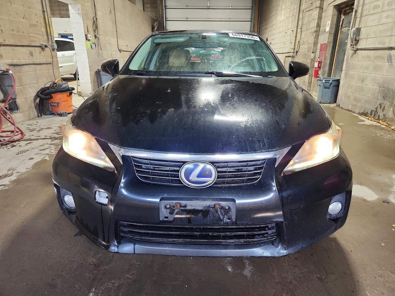 2012 Lexus Ct 200 Black vin: JTHKD5BH8C2087778