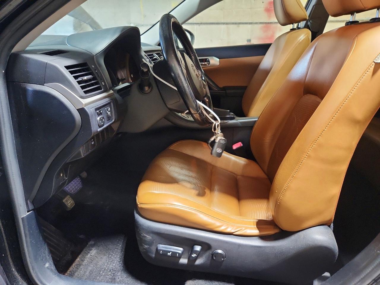 2012 Lexus Ct 200 Black vin: JTHKD5BH8C2087778