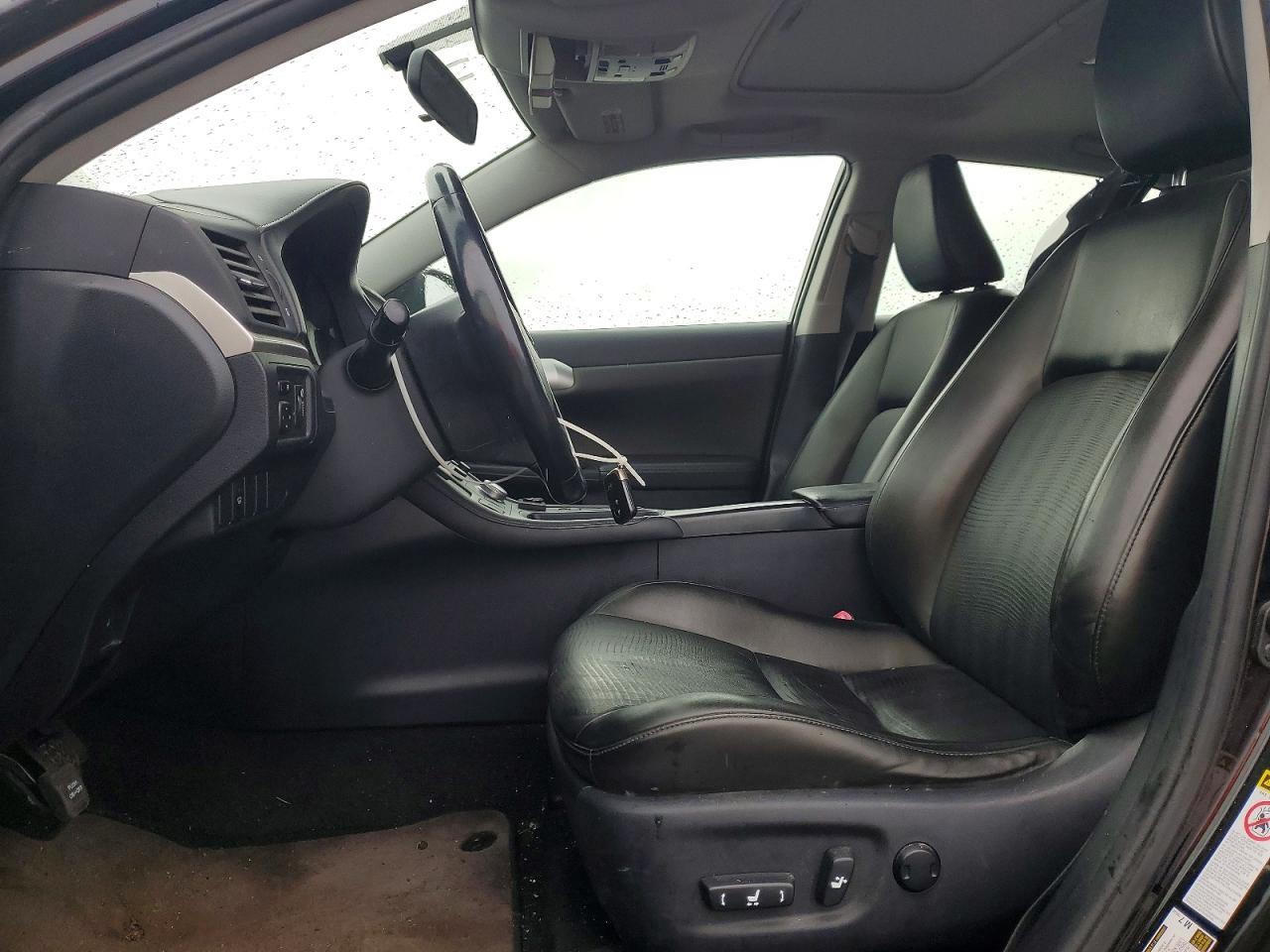 2012 Lexus Ct 200 Black vin: JTHKD5BH8C2101226