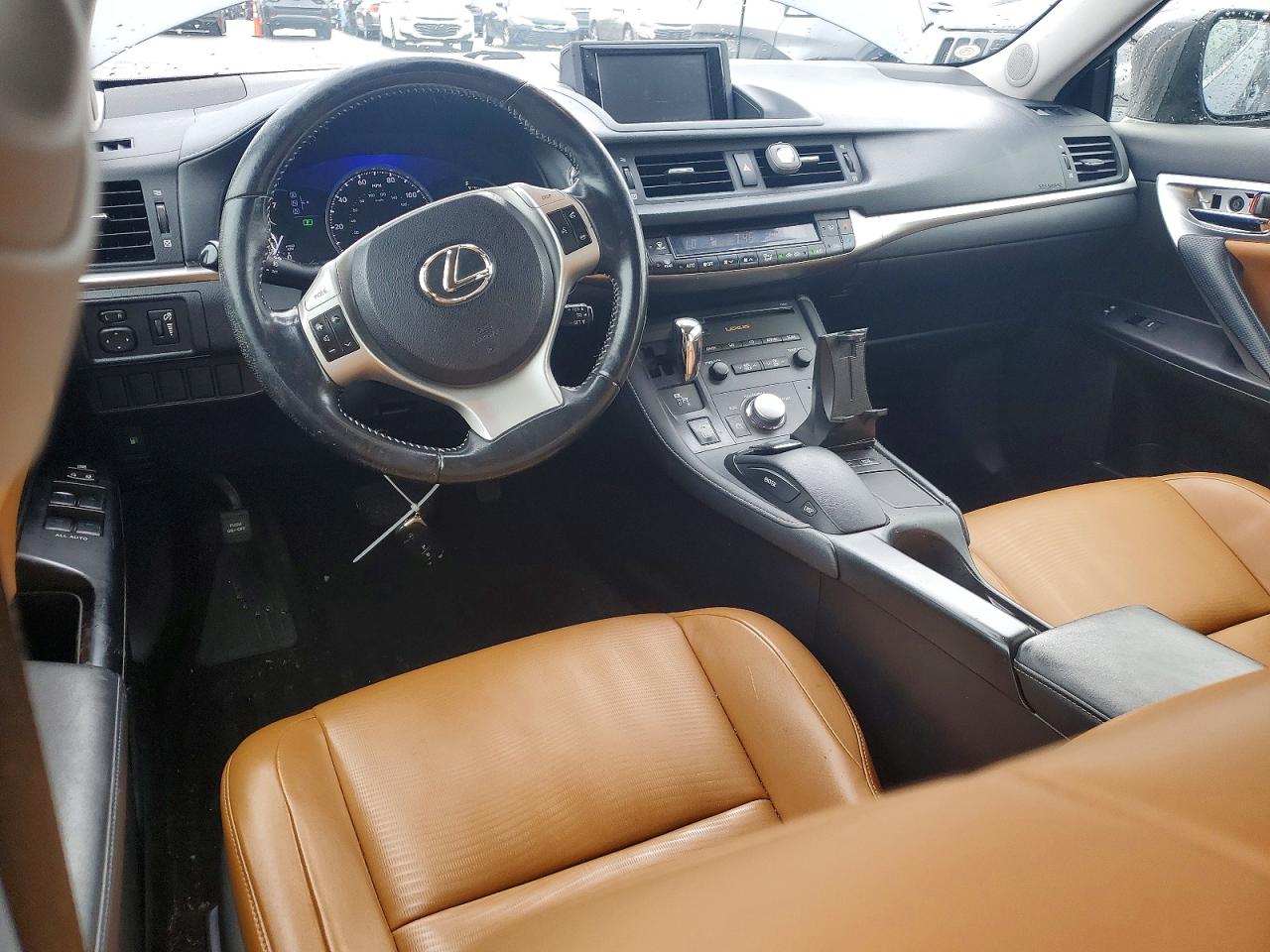 2012 Lexus Ct 200 Gray vin: JTHKD5BH8C2101565