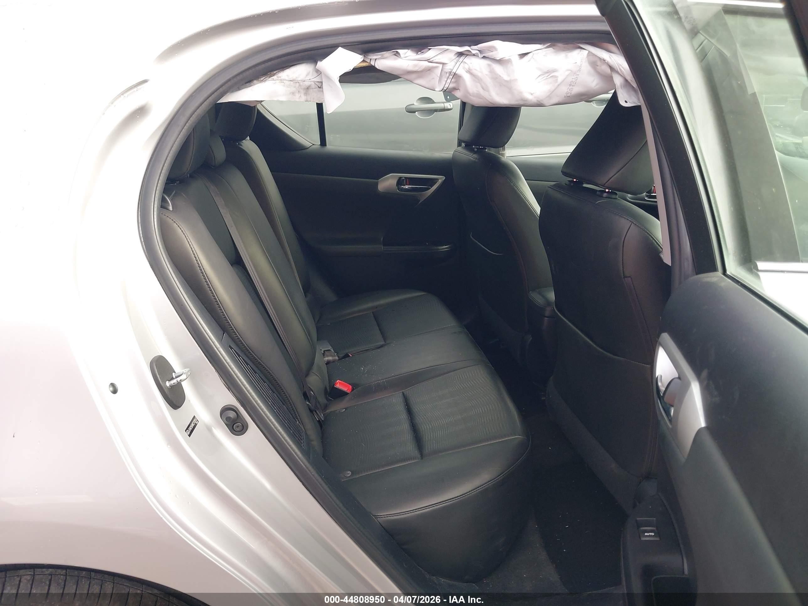 2012 Lexus Ct 200h Premium Silver vin: JTHKD5BH8C2108161