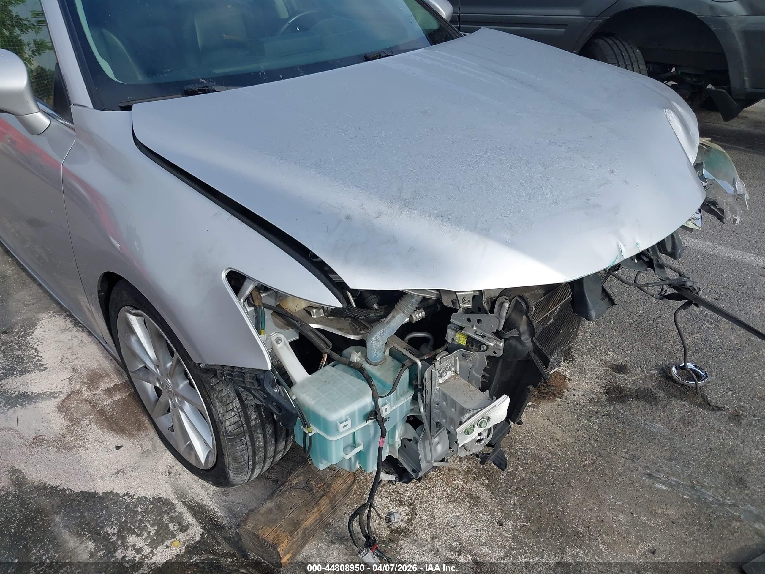 2012 Lexus Ct 200h Premium Silver vin: JTHKD5BH8C2108161