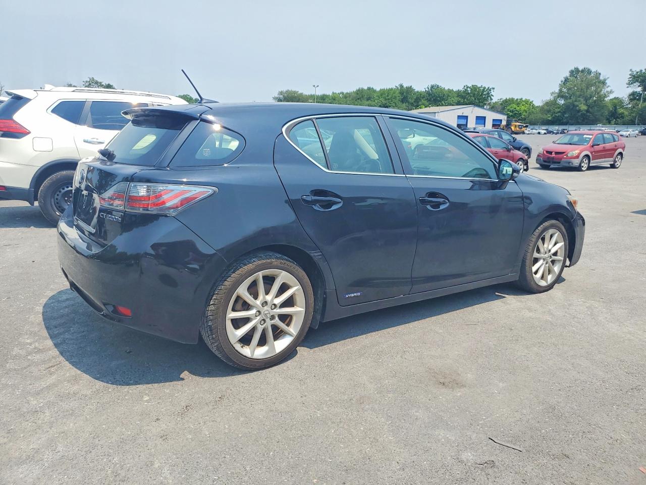2012 Lexus Ct 200 Black vin: JTHKD5BH8C2111772