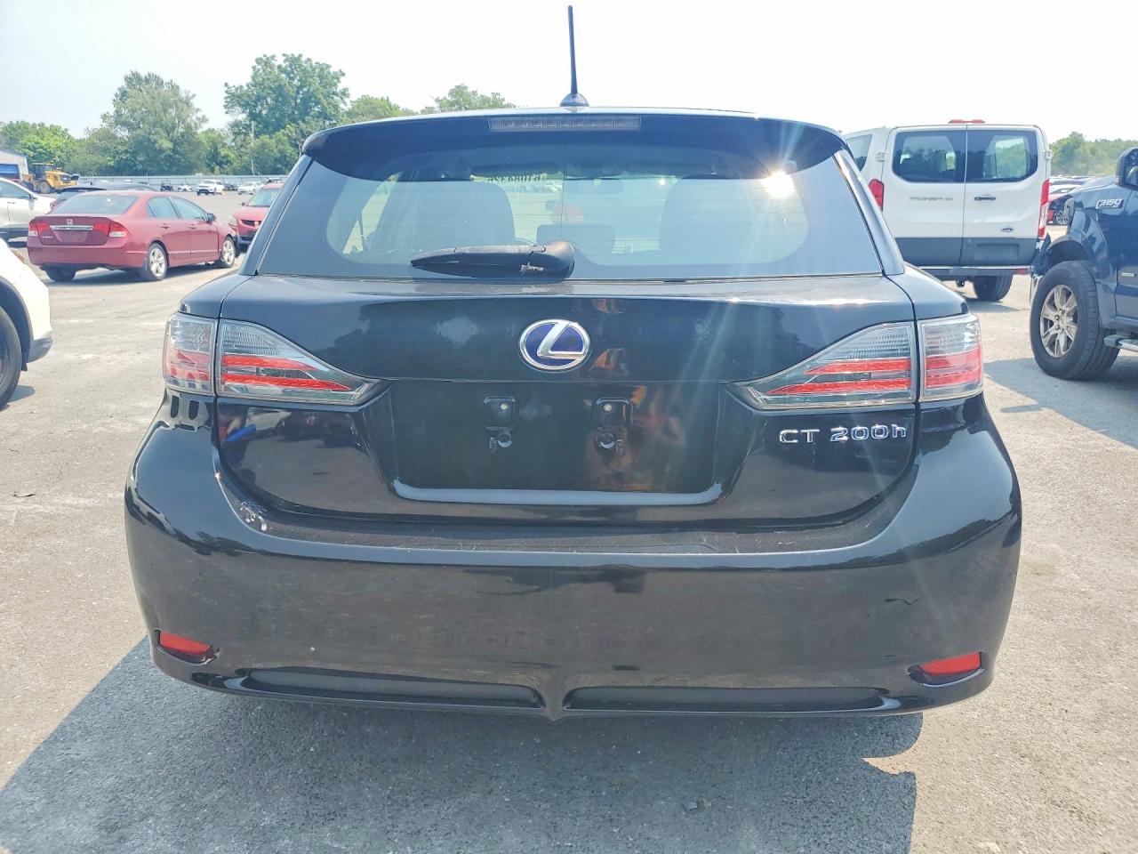 2012 Lexus Ct 200 Black vin: JTHKD5BH8C2111772