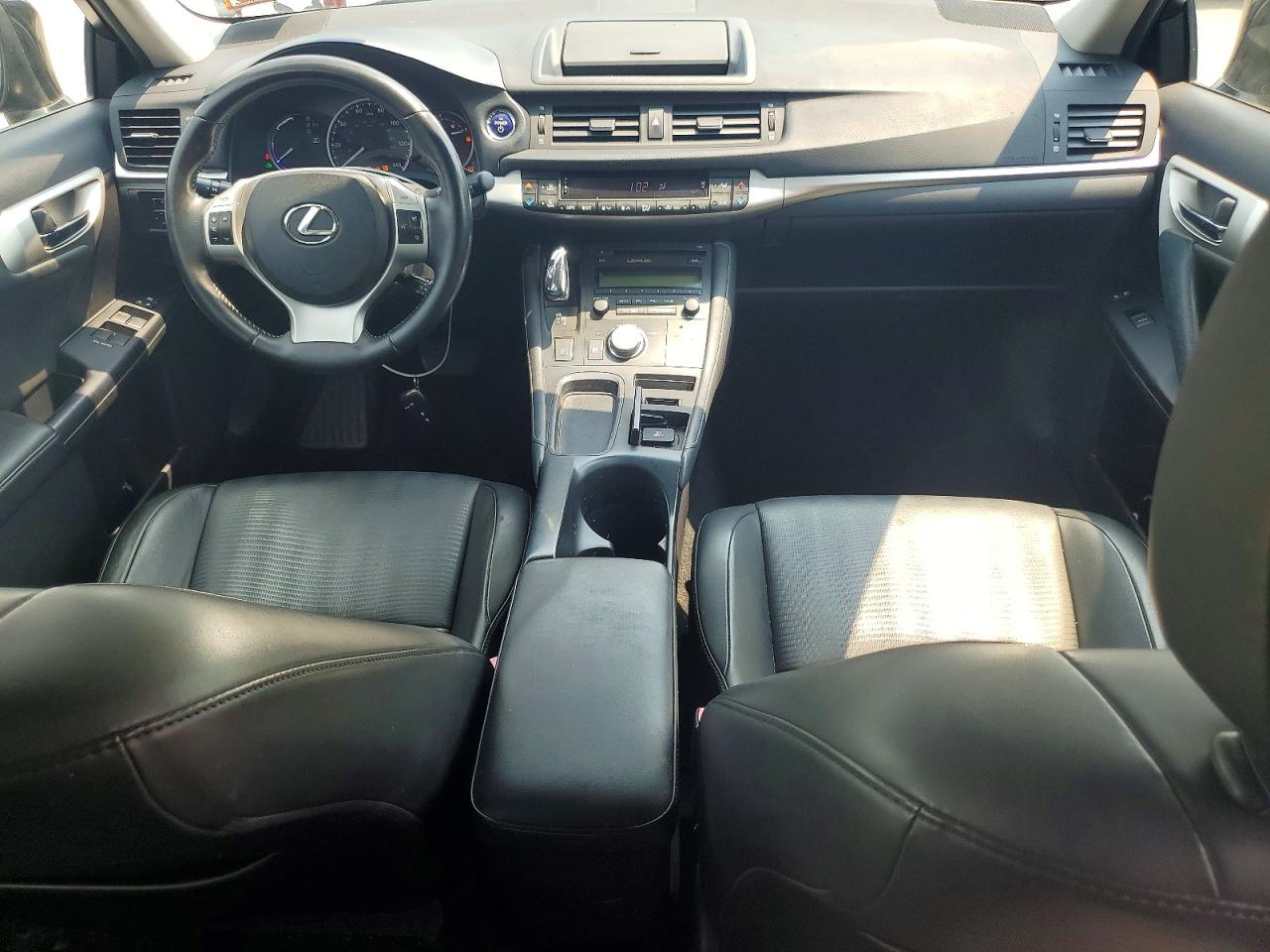 2012 Lexus Ct 200 Black vin: JTHKD5BH8C2111772