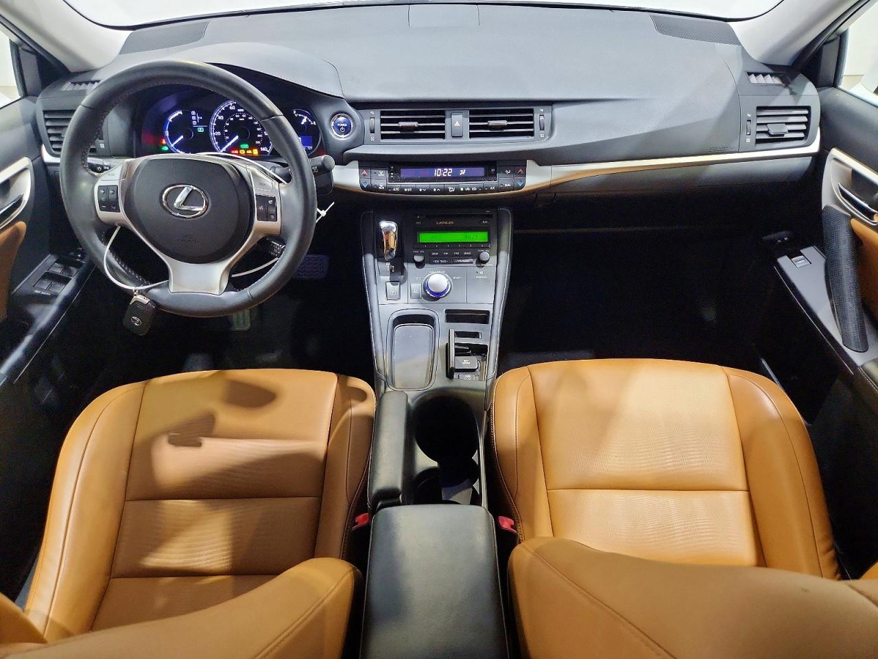 2013 Lexus Ct 200 White vin: JTHKD5BH8D2125219