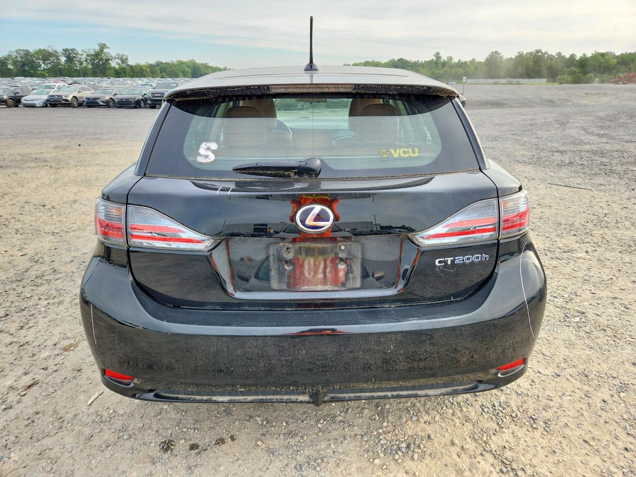 2013 Lexus Ct 200 Black vin: JTHKD5BH8D2131828