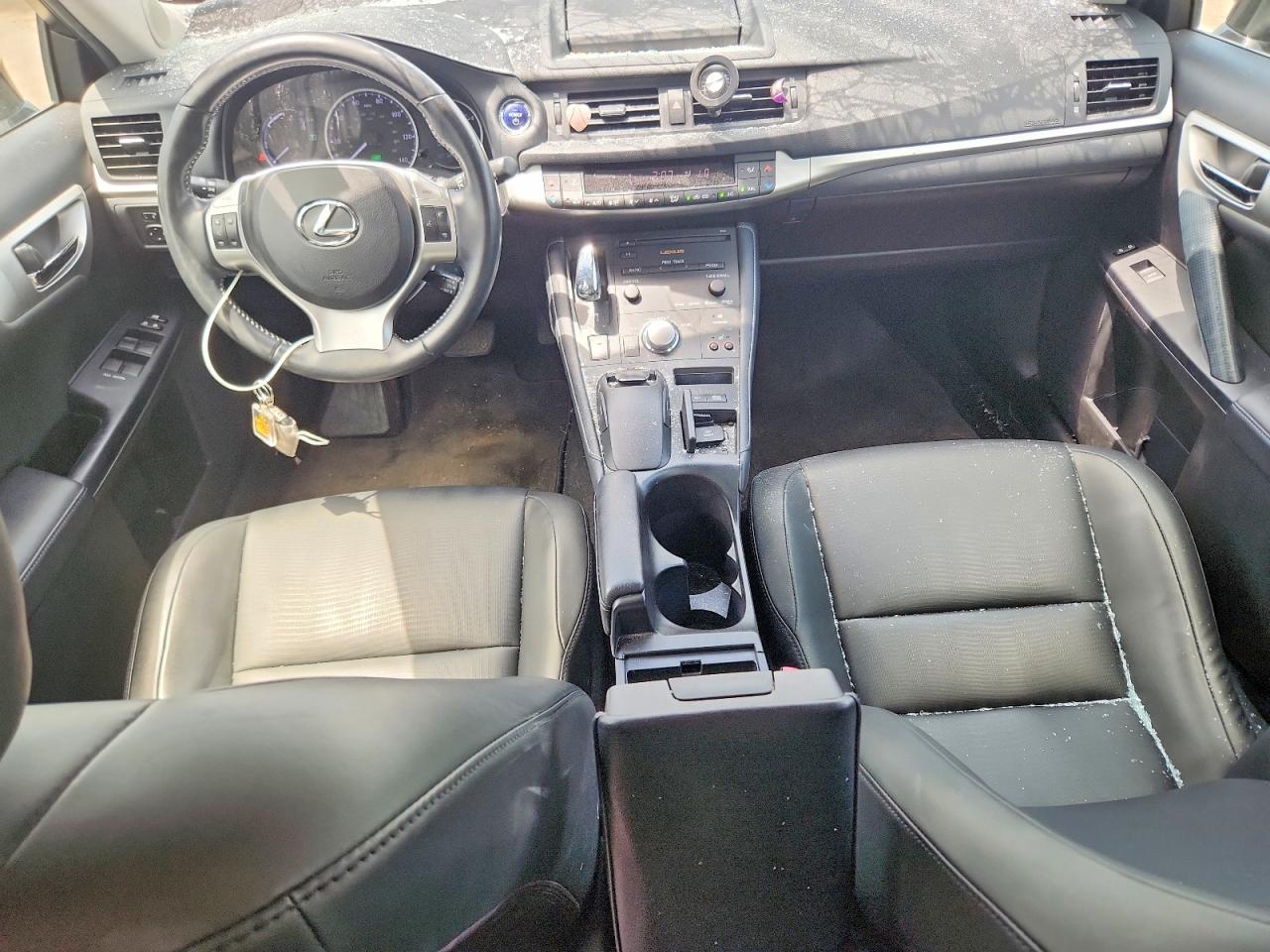 2013 Lexus Ct 200 Black vin: JTHKD5BH8D2149357