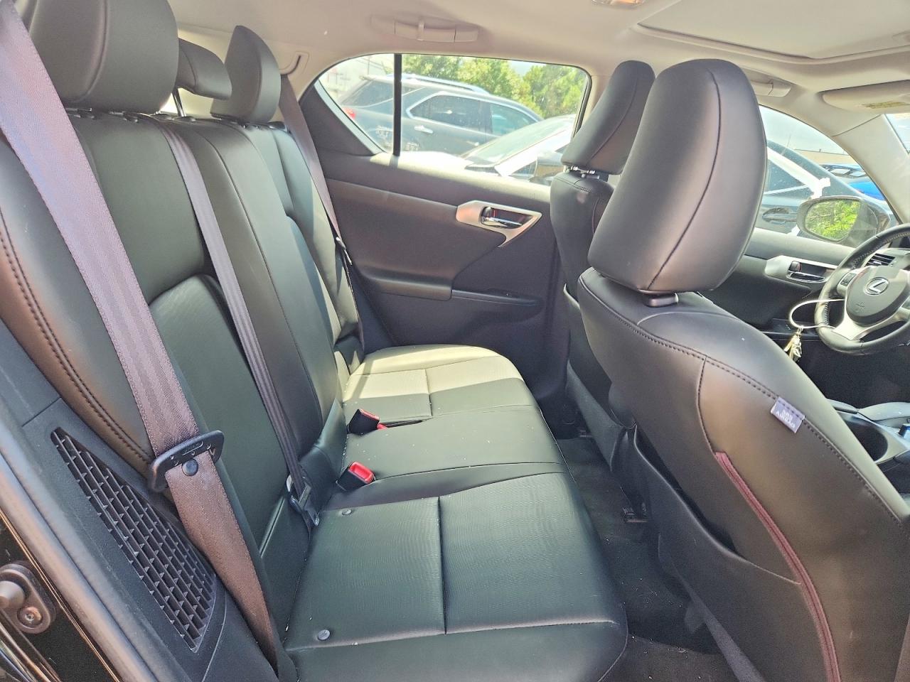 2013 Lexus Ct 200 Black vin: JTHKD5BH8D2149357