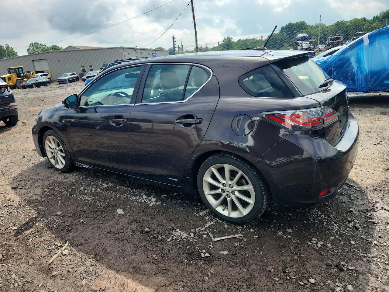 2013 Lexus Ct 200 Brown vin: JTHKD5BH8D2153800