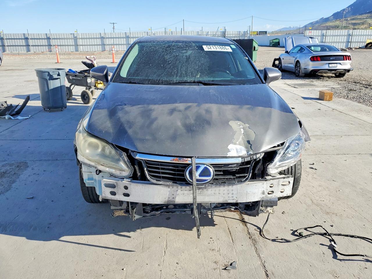 2013 Lexus Ct 200 Gray vin: JTHKD5BH8D2161783