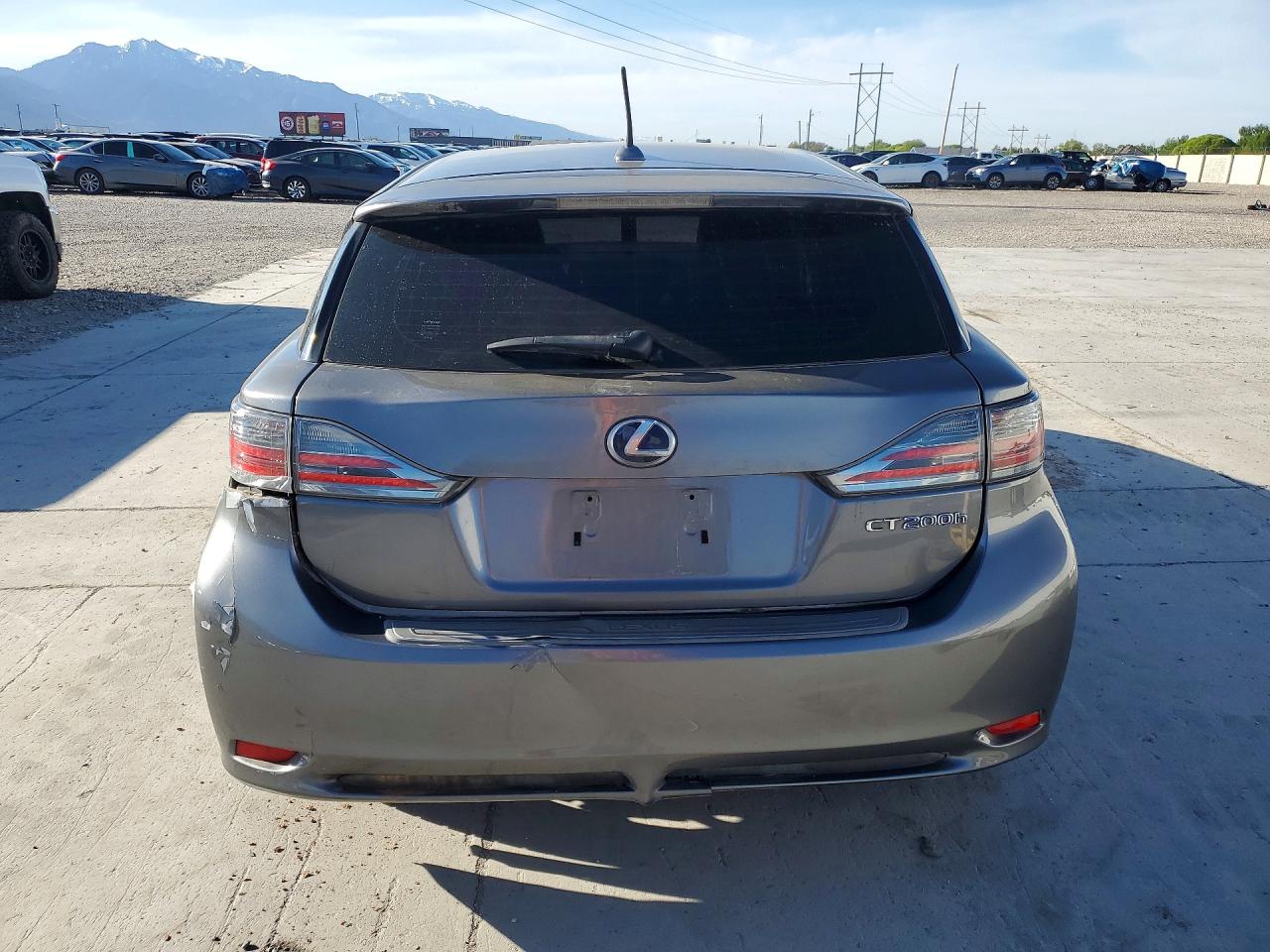 2013 Lexus Ct 200 Gray vin: JTHKD5BH8D2161783