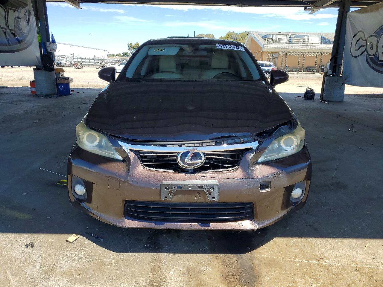 2013 Lexus Ct 200 Brown vin: JTHKD5BH8D2164179