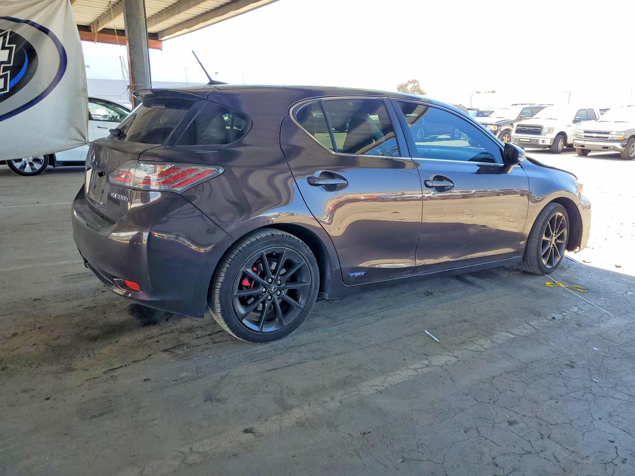 2013 Lexus Ct 200 Brown vin: JTHKD5BH8D2164179