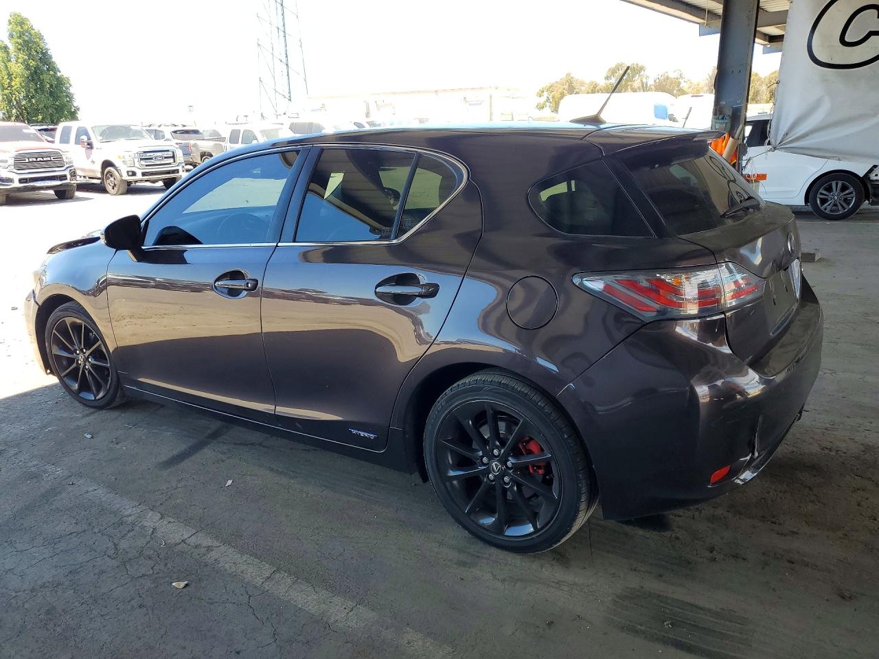 2013 Lexus Ct 200 Brown vin: JTHKD5BH8D2164179