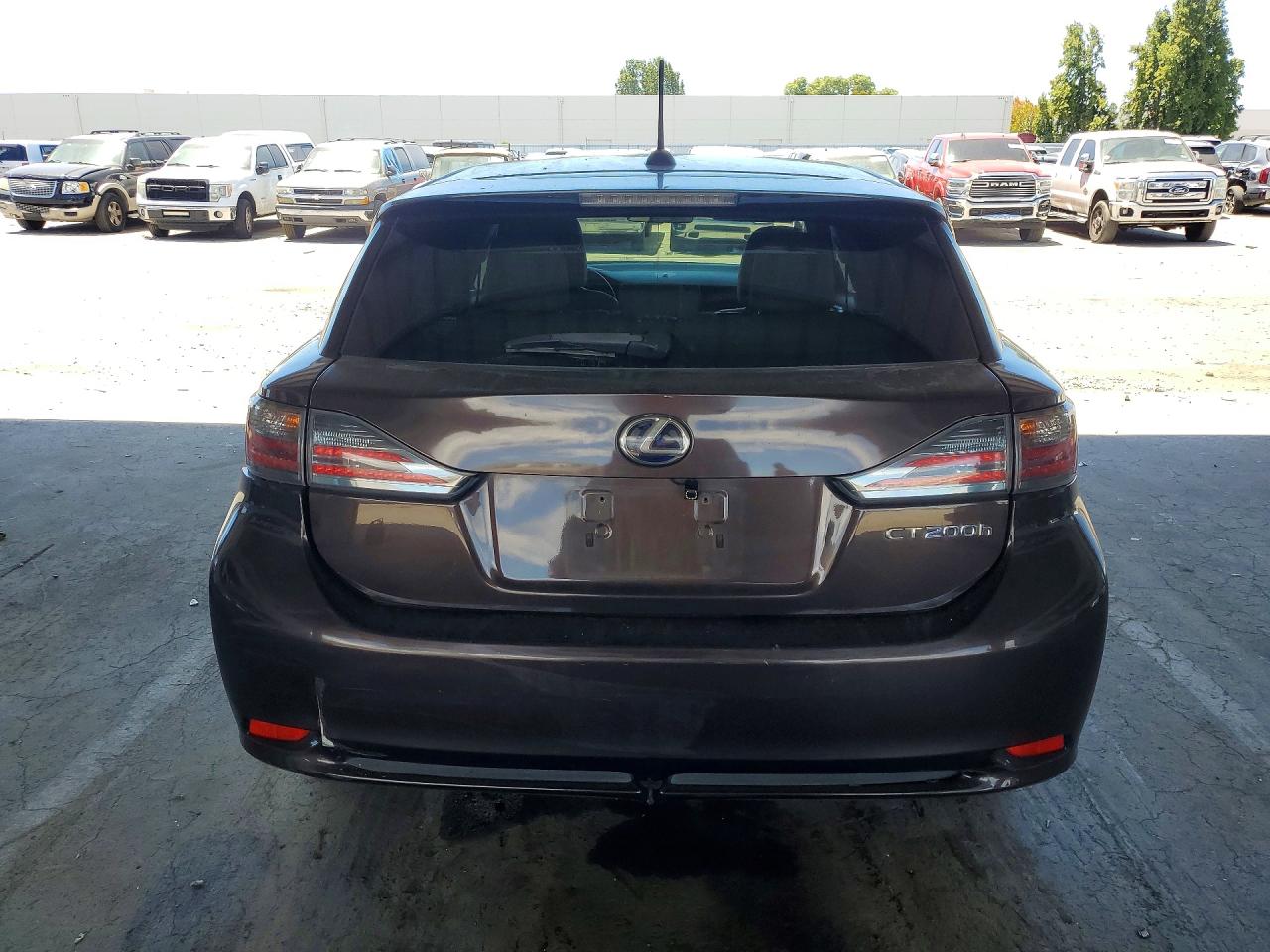 2013 Lexus Ct 200 Brown vin: JTHKD5BH8D2164179