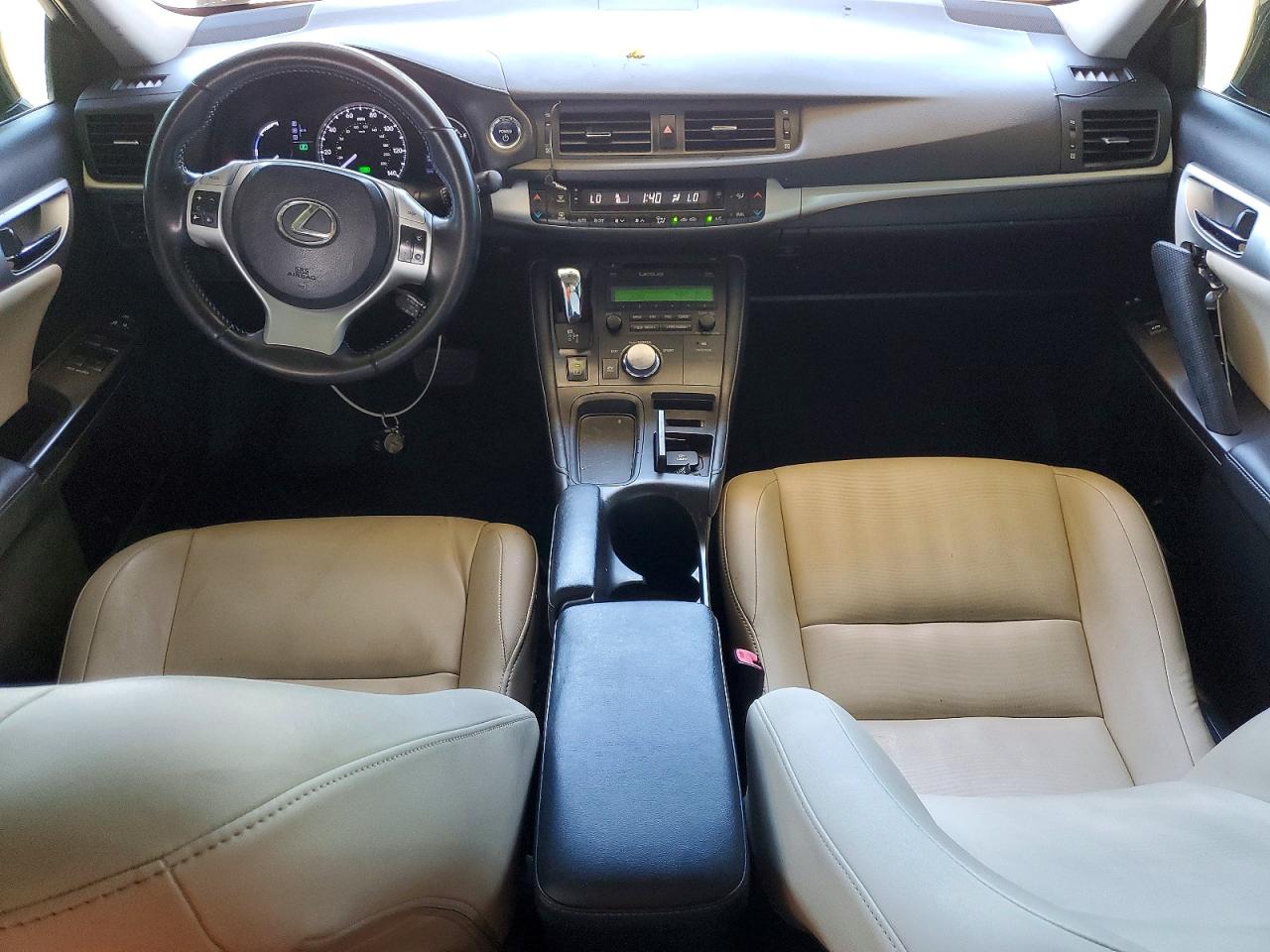 2013 Lexus Ct 200 Brown vin: JTHKD5BH8D2164179