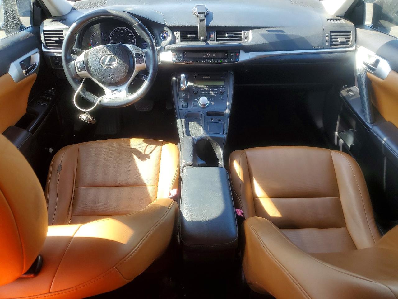 2013 Lexus Ct 200 Black vin: JTHKD5BH8D2165414