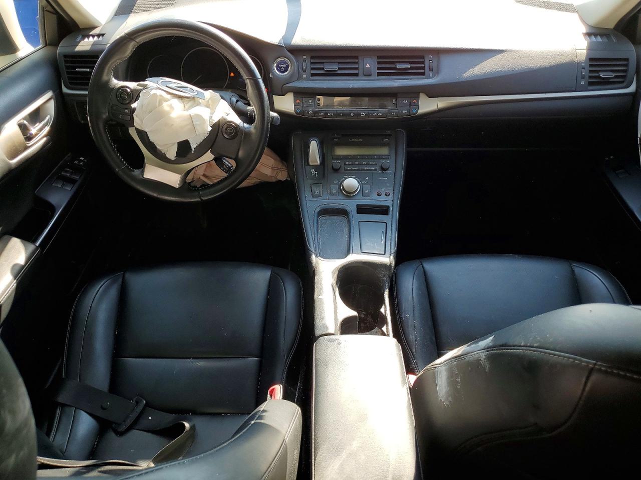 2014 Lexus Ct 200 White vin: JTHKD5BH8E2182098