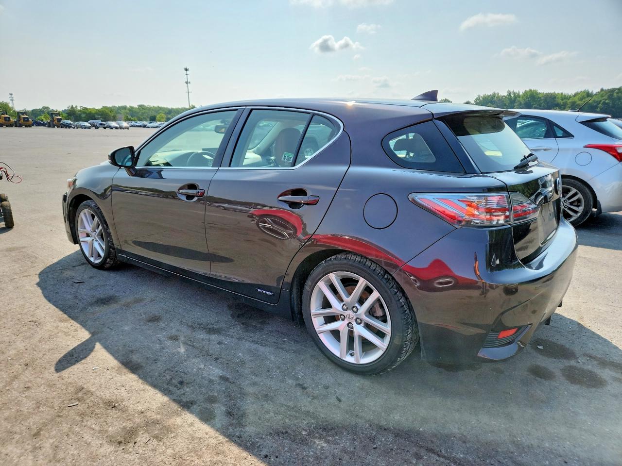 2014 Lexus Ct 200 Коричневый vin: JTHKD5BH8E2188144