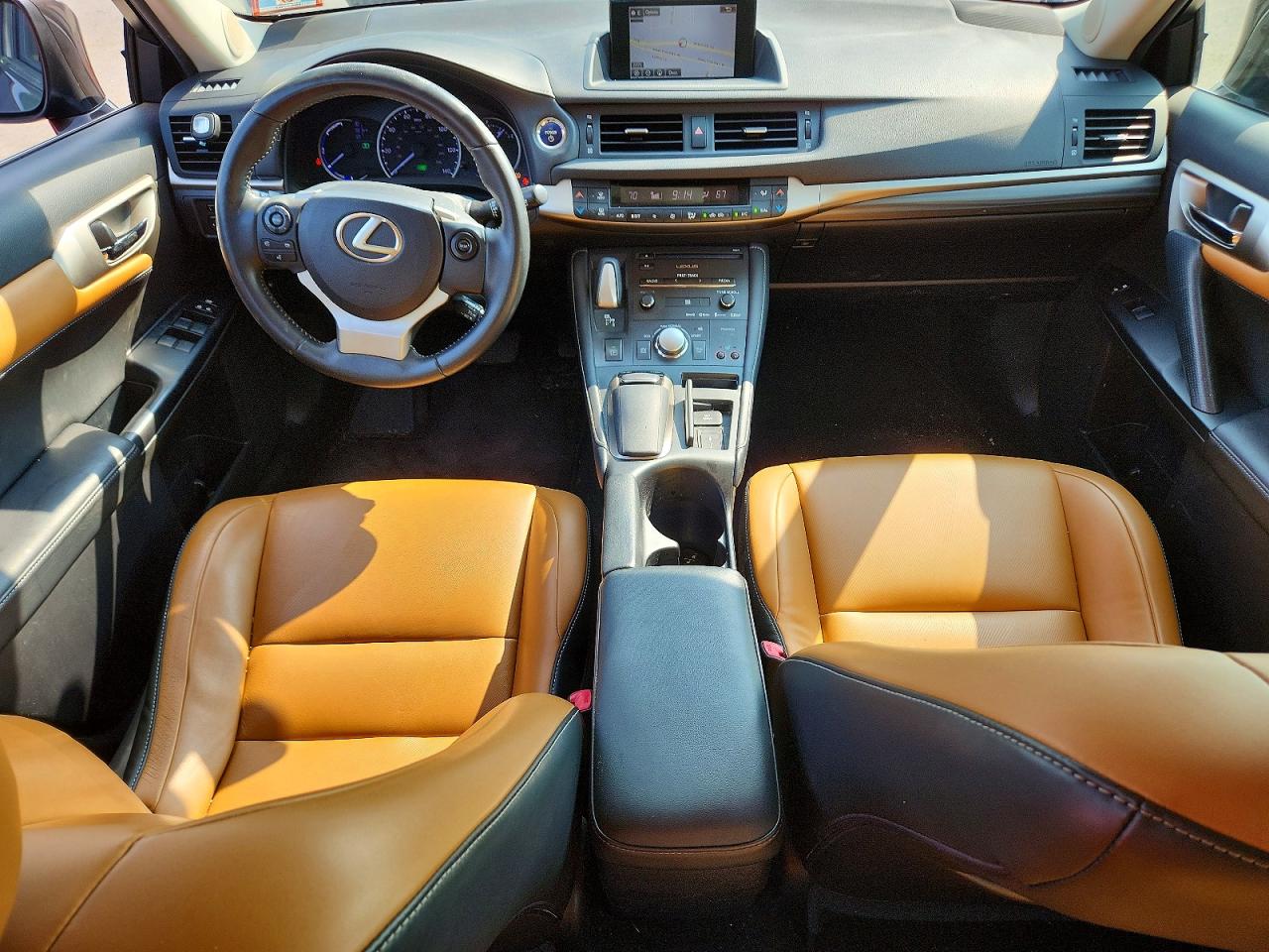2014 Lexus Ct 200 Коричневый vin: JTHKD5BH8E2188144