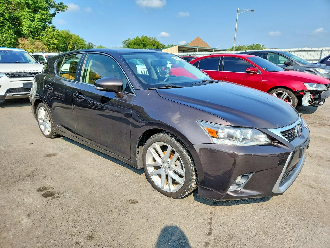 2014 Lexus Ct 200 Коричневый vin: JTHKD5BH8E2188144