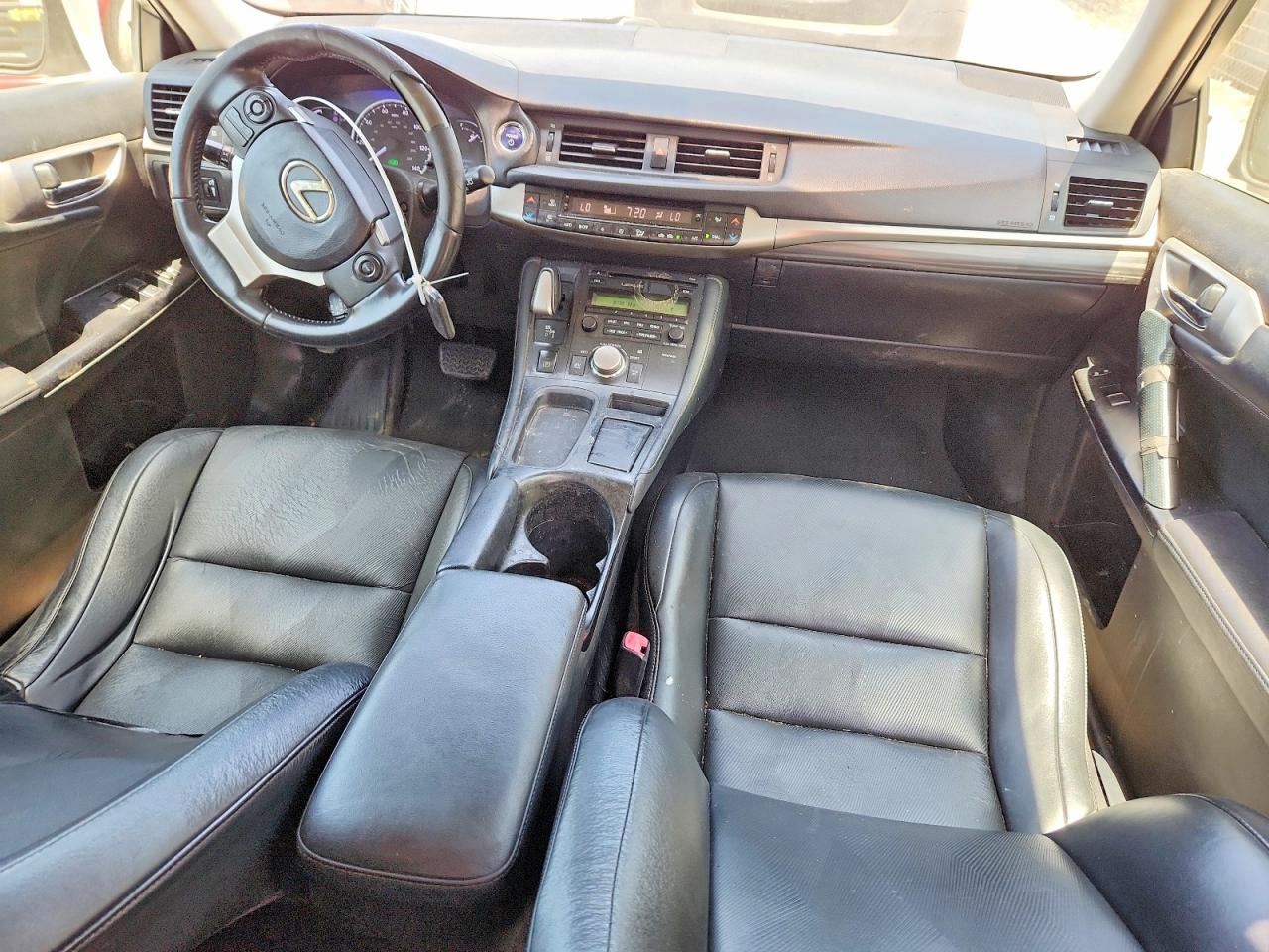 2015 Lexus Ct 200 White vin: JTHKD5BH8F2225534