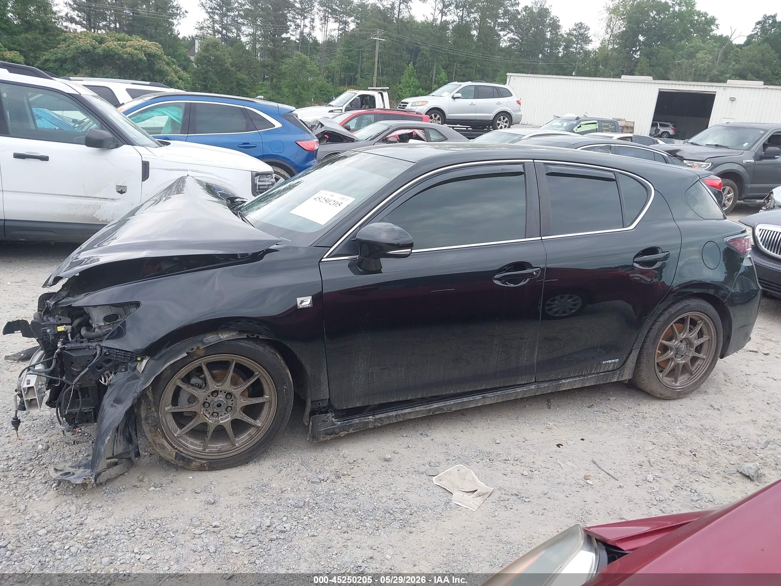 2015 Lexus Ct 200h   Black vin: JTHKD5BH8F2229096