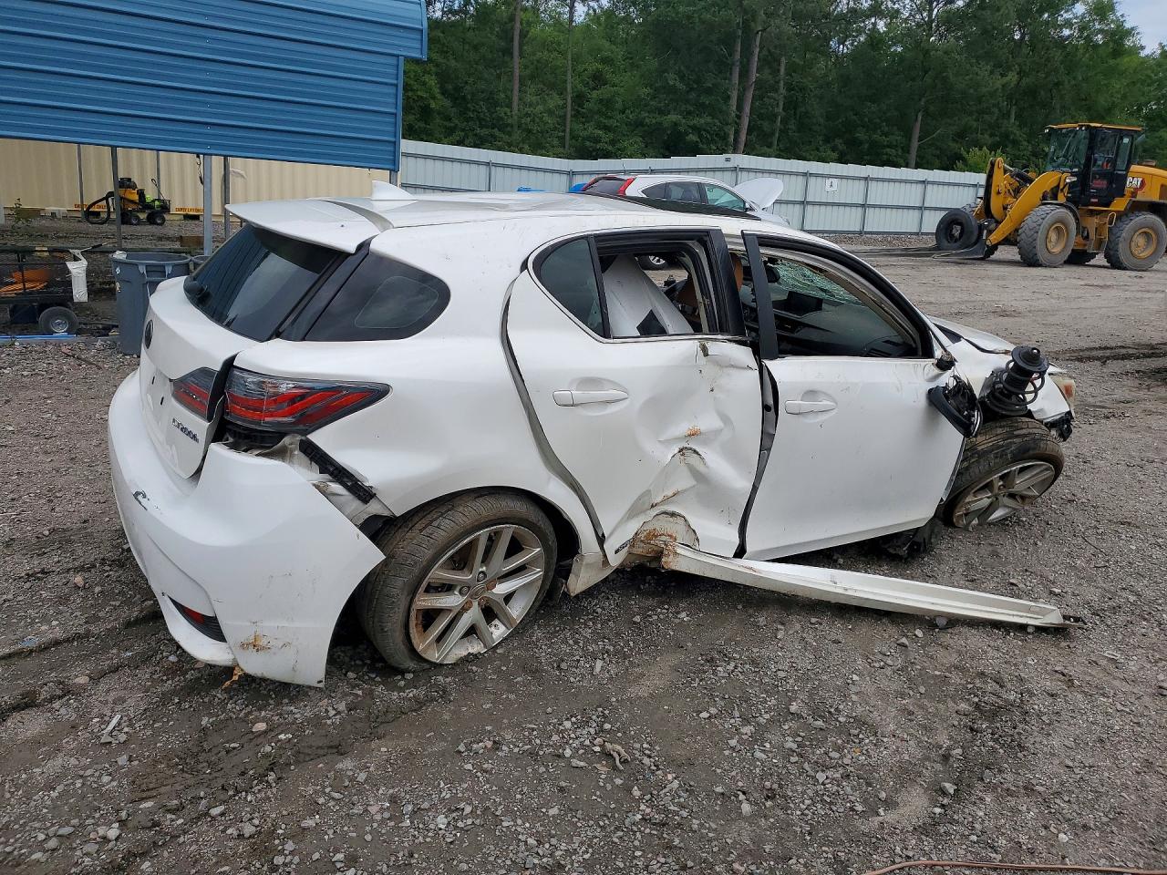 2015 Lexus Ct 200 Белый vin: JTHKD5BH8F2229728