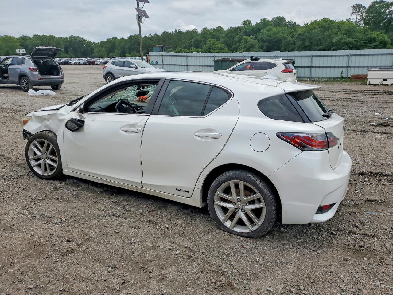 2015 Lexus Ct 200 Белый vin: JTHKD5BH8F2229728