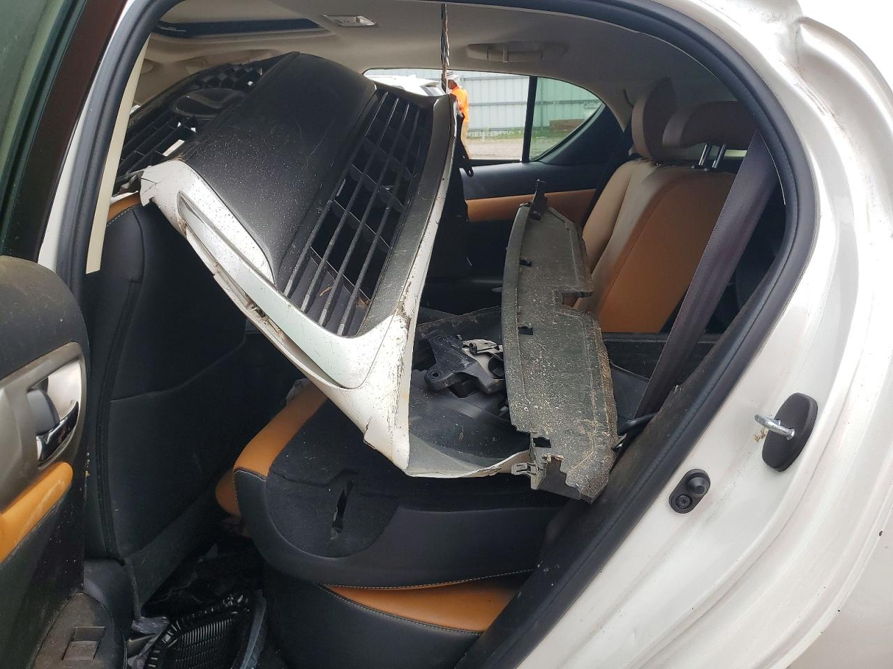 2015 Lexus Ct 200 Белый vin: JTHKD5BH8F2229728