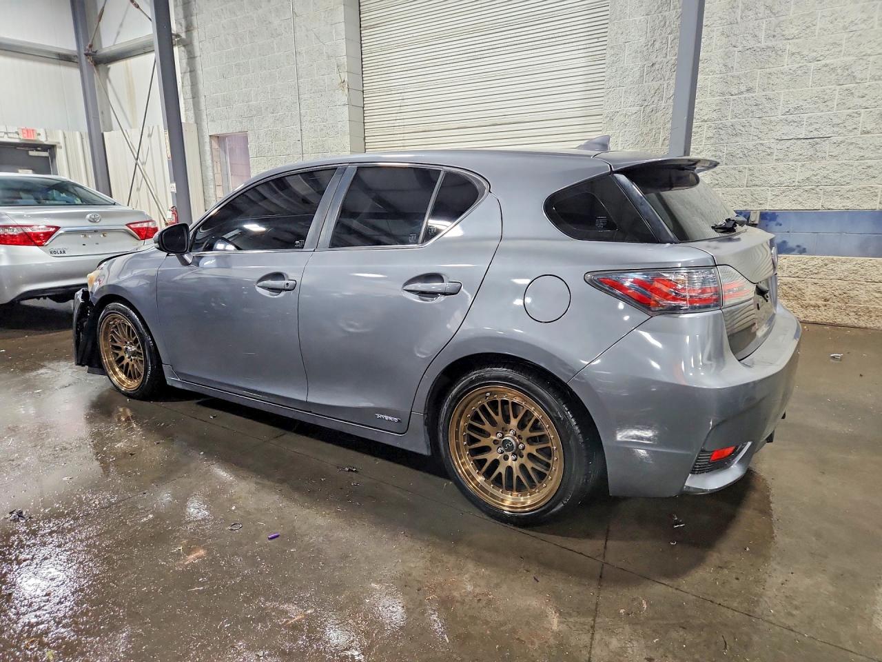 2015 Lexus Ct 200 Gray vin: JTHKD5BH8F2247663