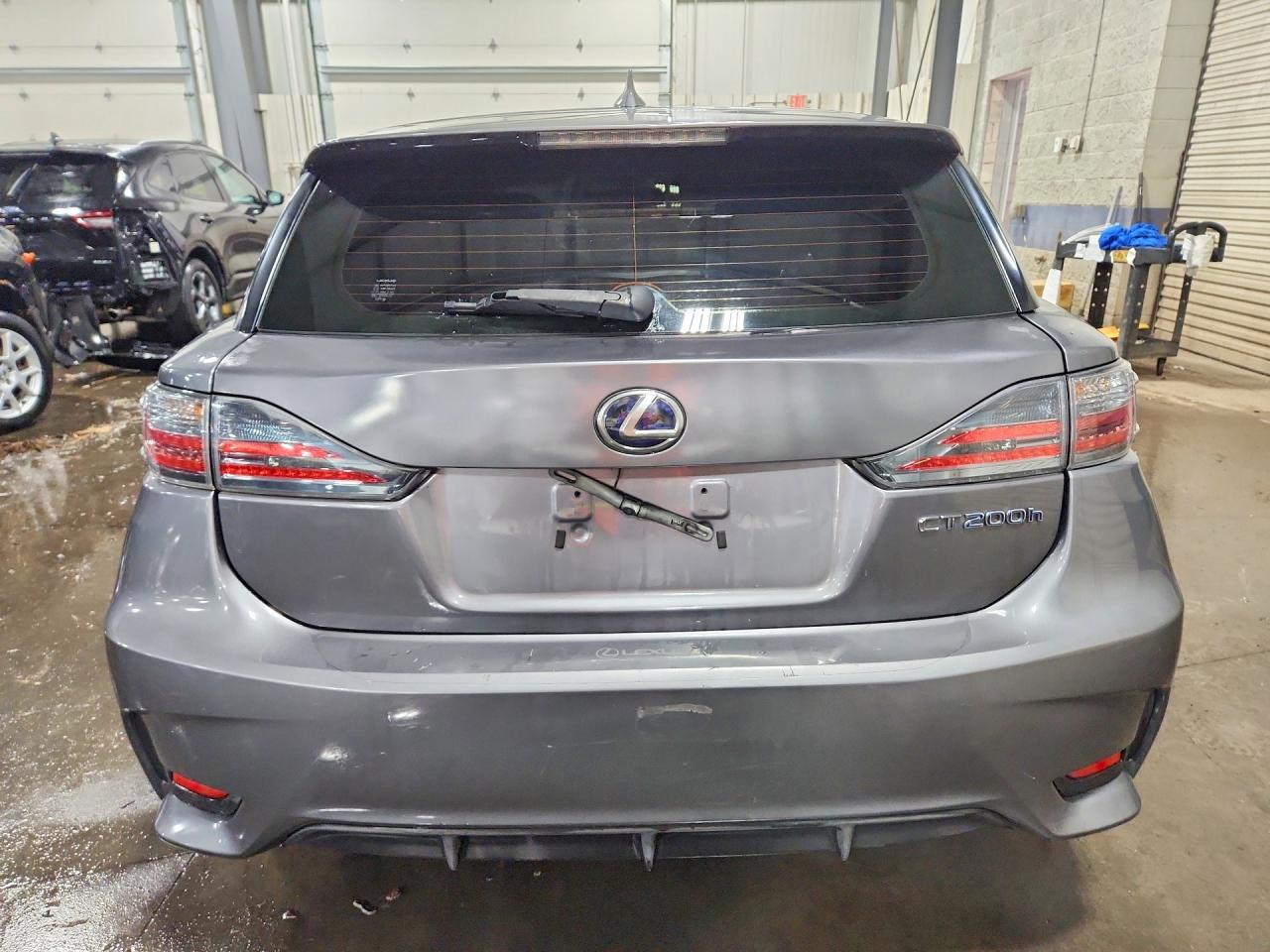 2015 Lexus Ct 200 Gray vin: JTHKD5BH8F2247663
