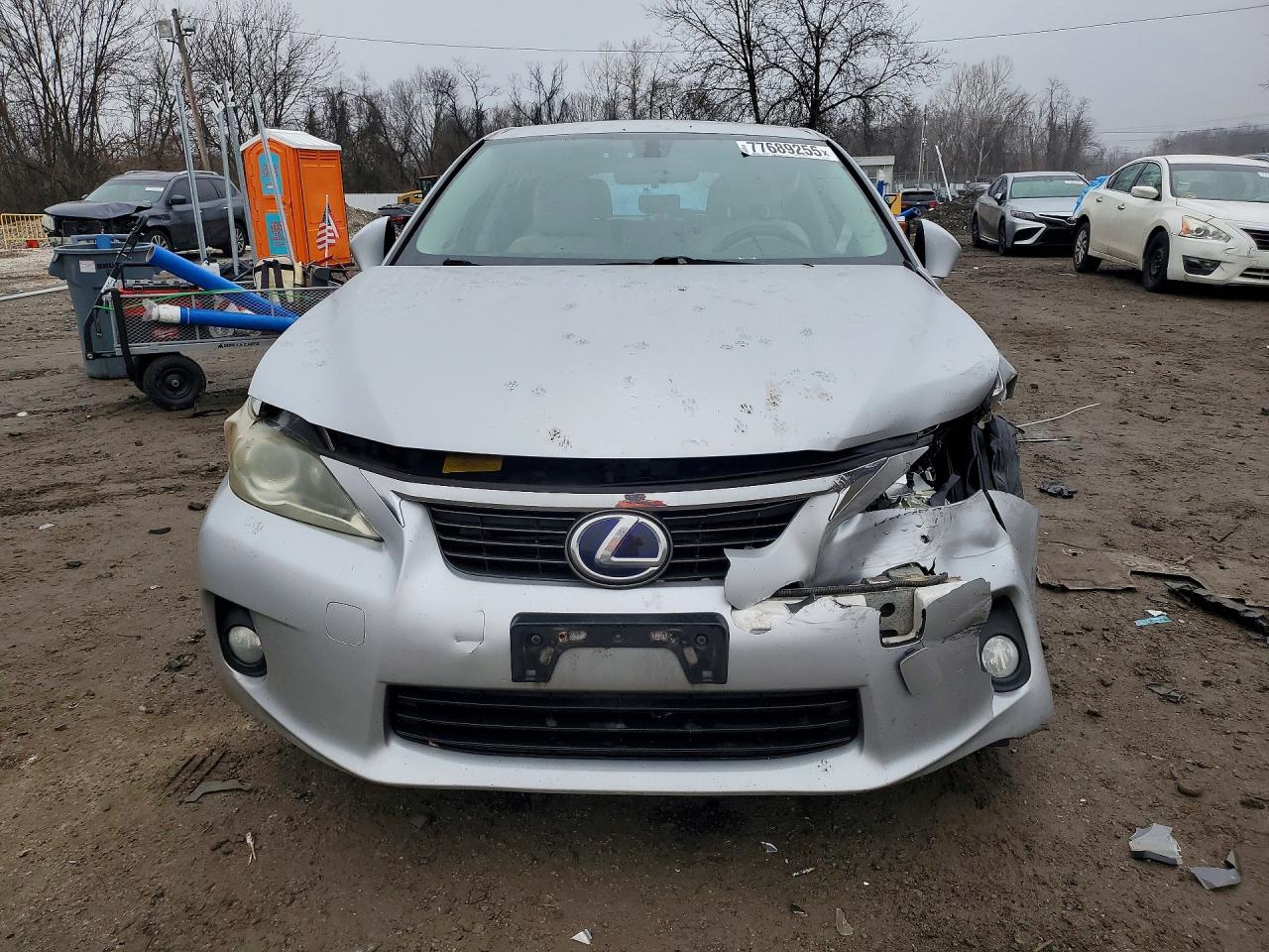 2011 Lexus Ct 200 Silver vin: JTHKD5BH9B2010609