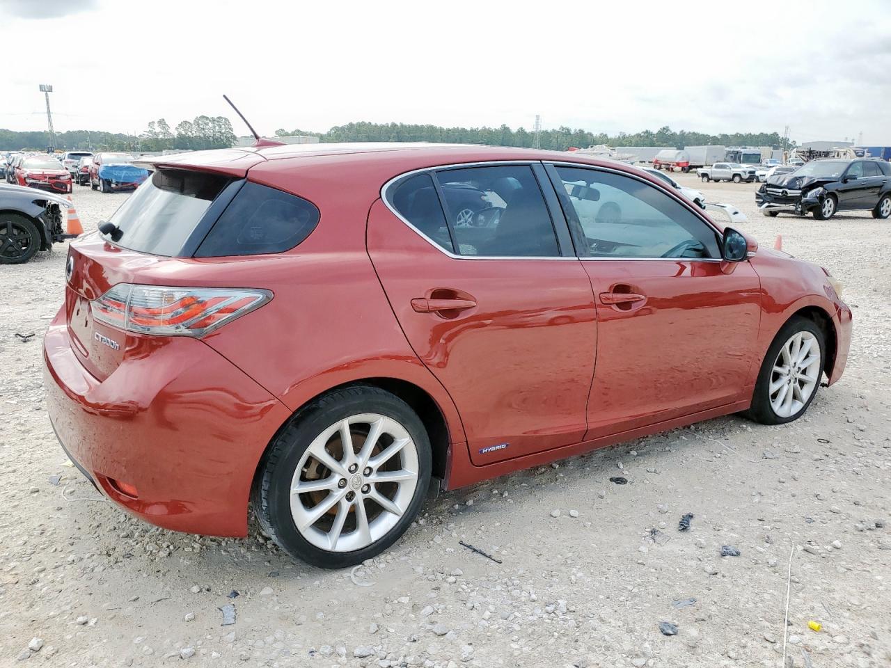 2011 Lexus Ct 200 Темно-бордовый vin: JTHKD5BH9B2016202