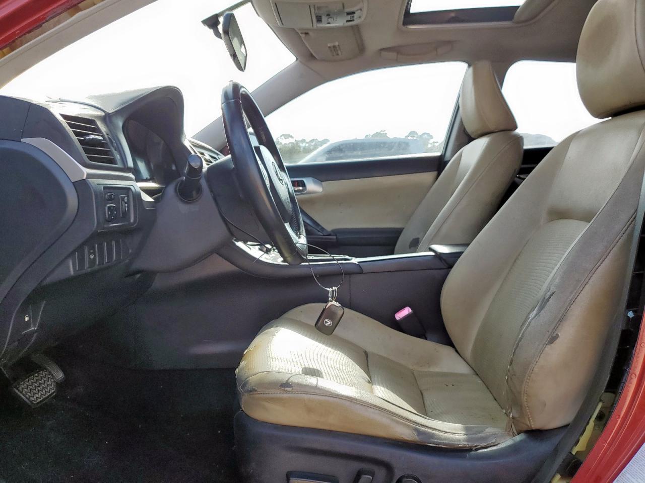 2011 Lexus Ct 200 Темно-бордовый vin: JTHKD5BH9B2016202