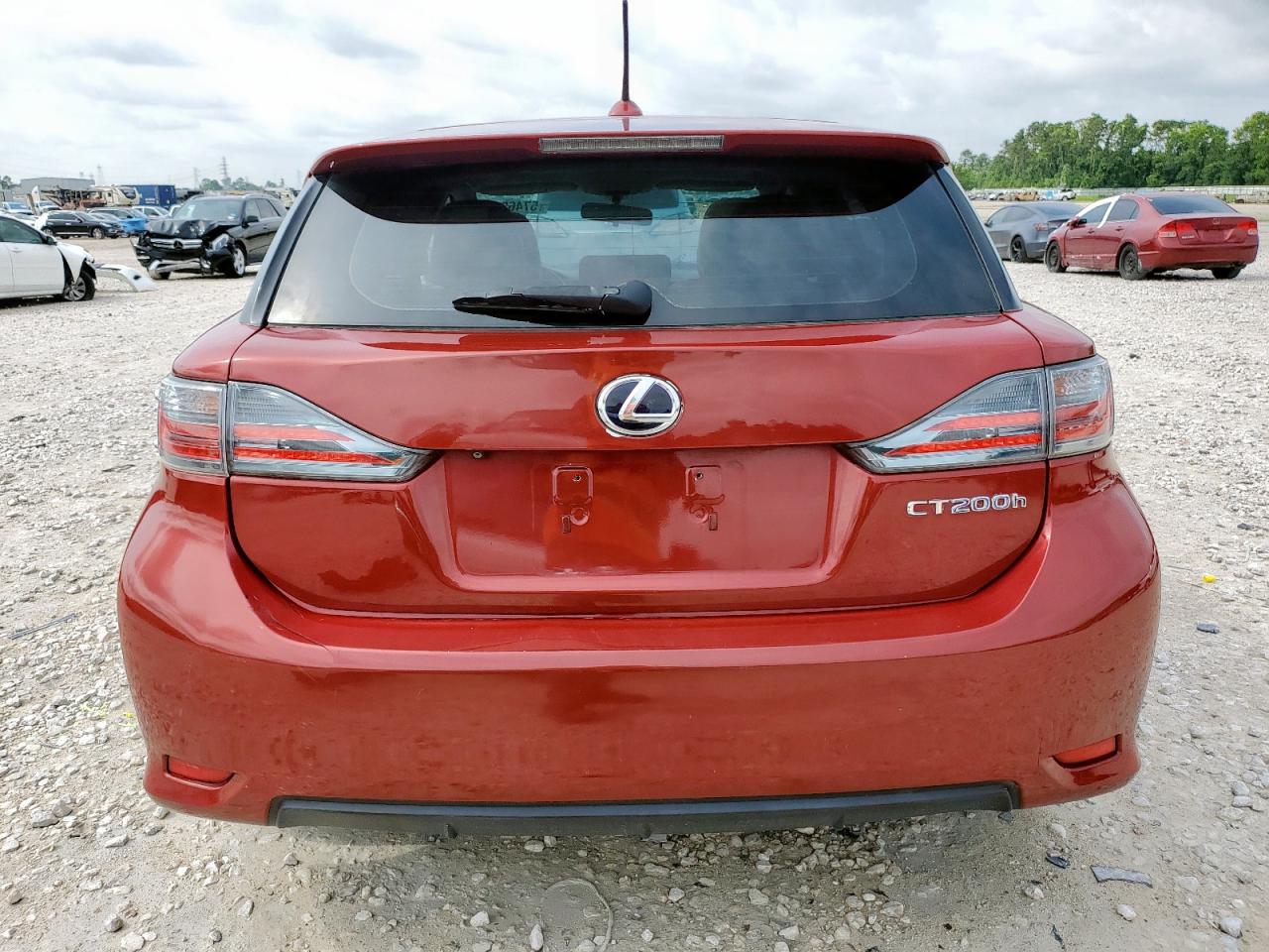 2011 Lexus Ct 200 Темно-бордовый vin: JTHKD5BH9B2016202