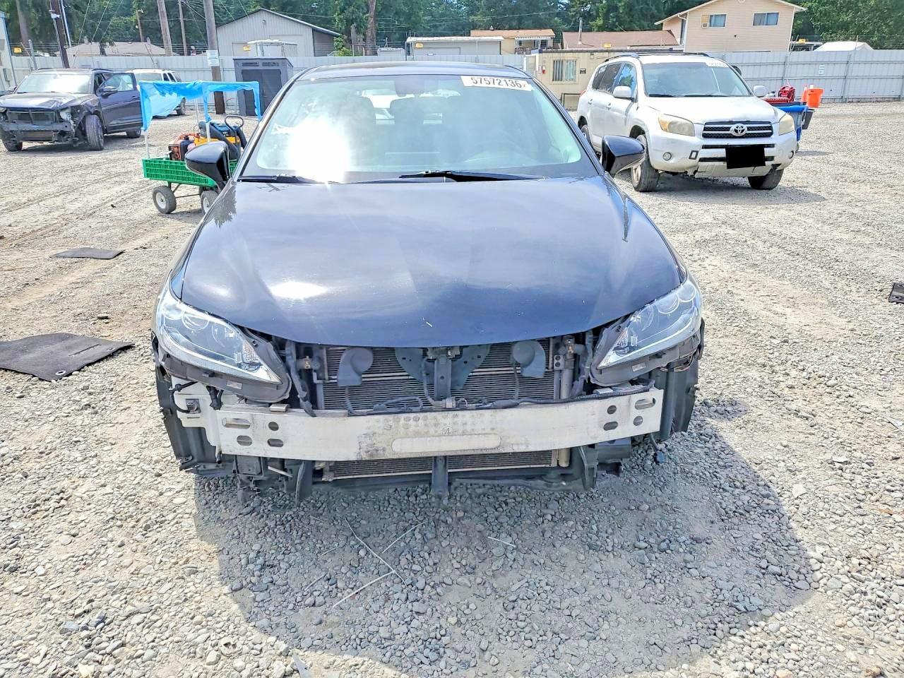 2011 Lexus Ct 200 Black vin: JTHKD5BH9B2028947
