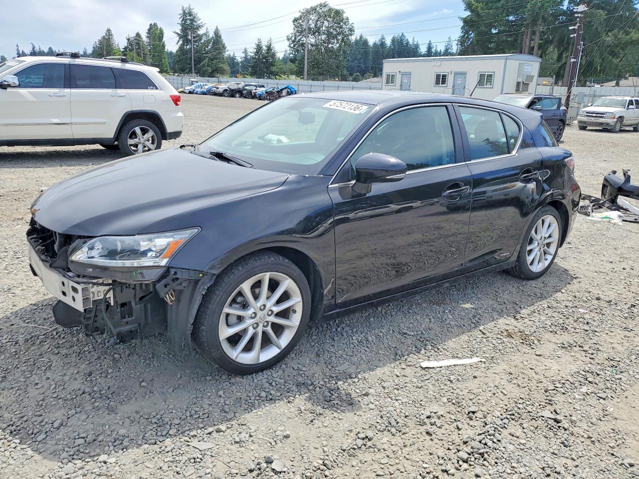 2011 Lexus Ct 200 Черный vin: JTHKD5BH9B2028947