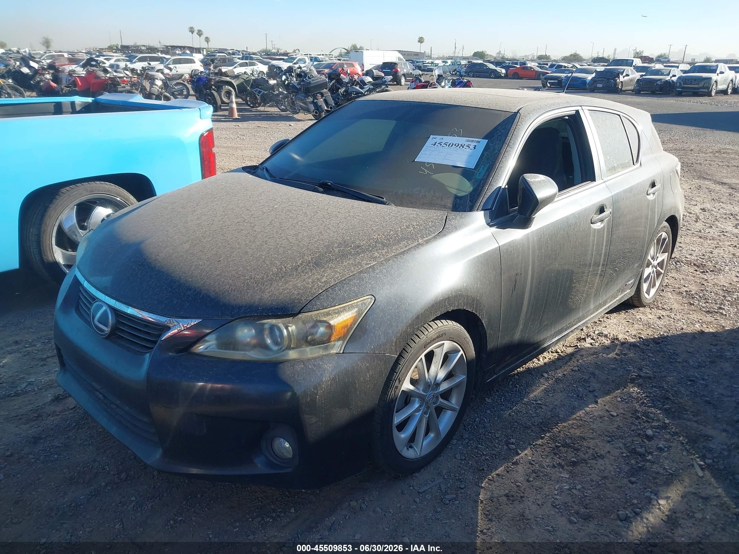 2011 Lexus Ct 200h Premium Black vin: JTHKD5BH9B2031105