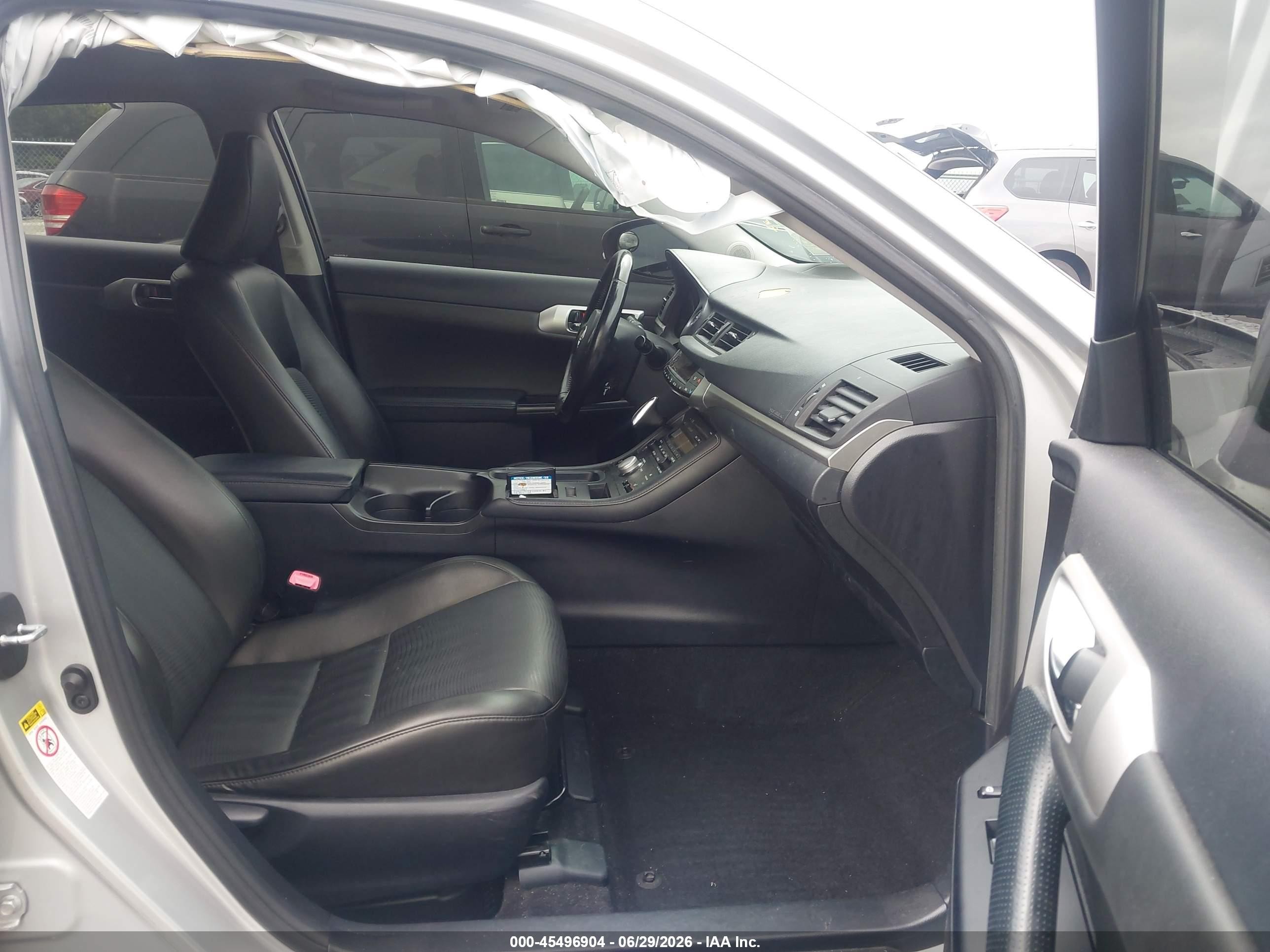 2011 Lexus Ct 200h Premium Серебряный vin: JTHKD5BH9B2034943