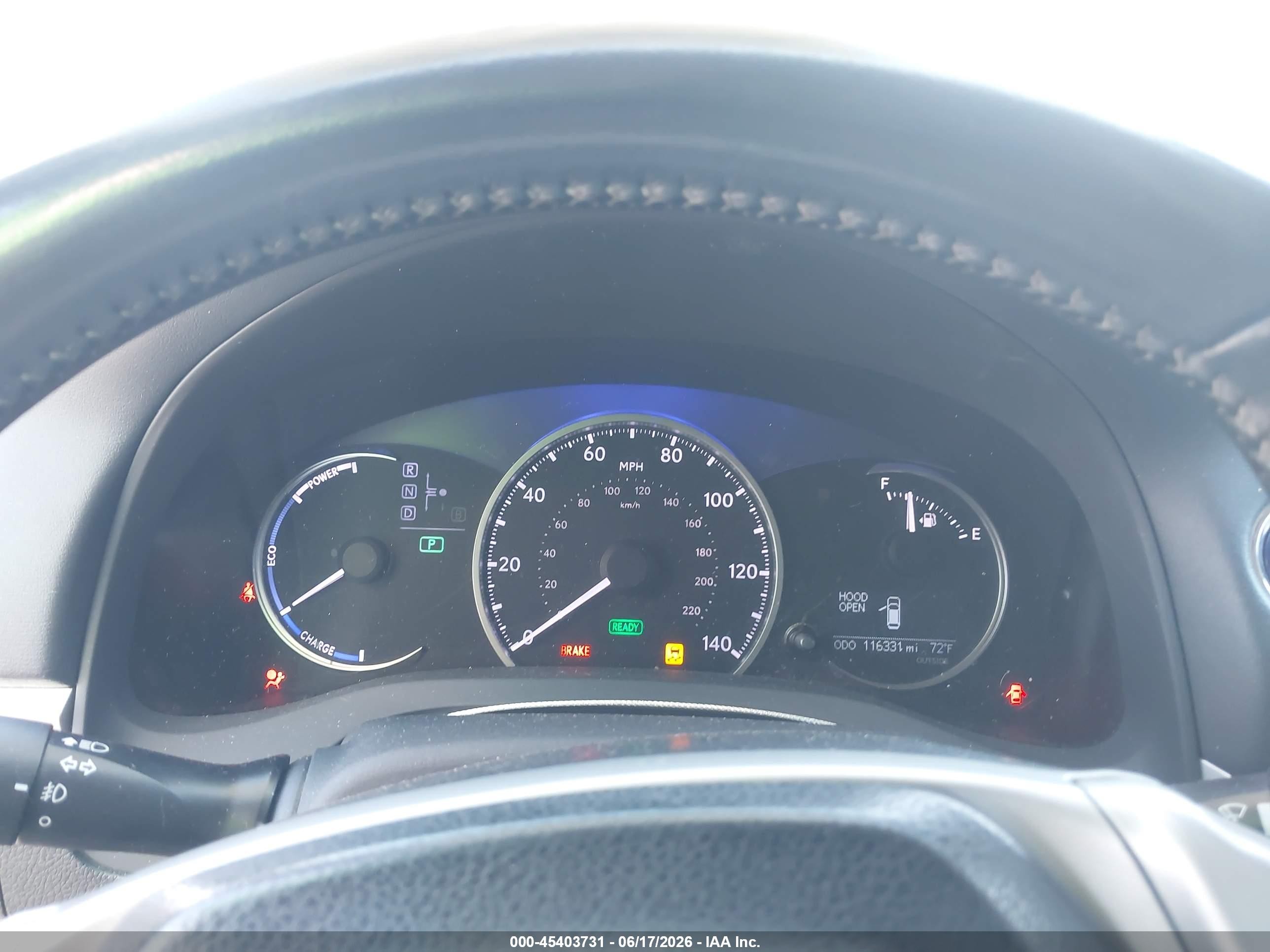 2011 Lexus Ct 200h Premium Black vin: JTHKD5BH9B2043464