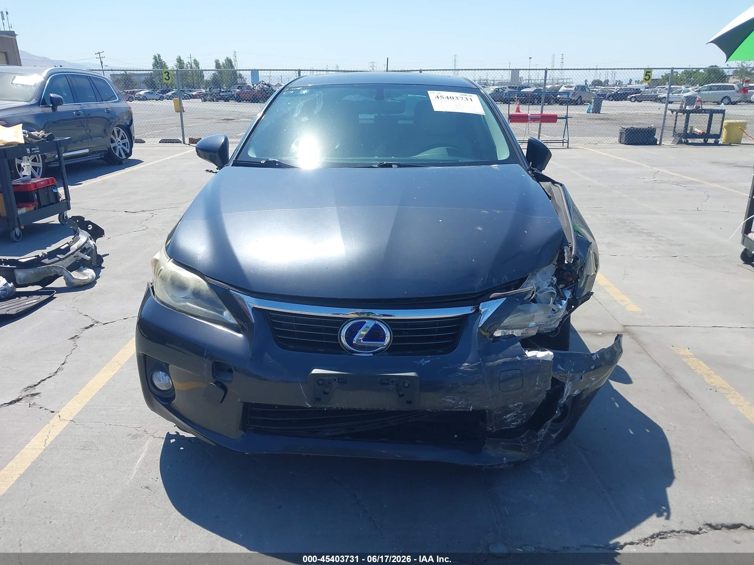 2011 Lexus Ct 200h Premium Black vin: JTHKD5BH9B2043464