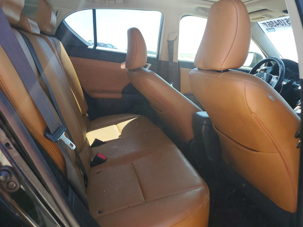 2012 Lexus Ct 200 Black vin: JTHKD5BH9C2049511