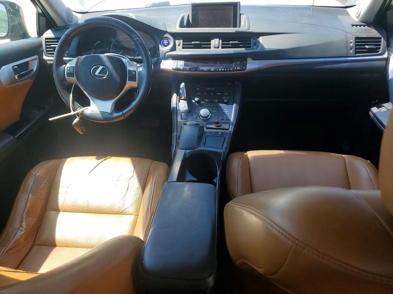 2012 Lexus Ct 200 Black vin: JTHKD5BH9C2049511