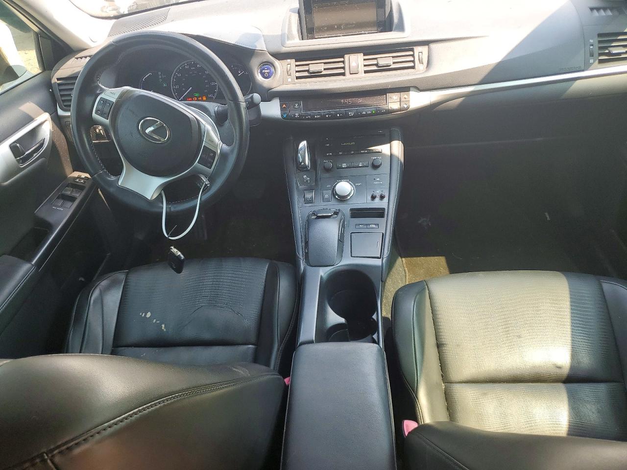 2012 Lexus Ct 200 White vin: JTHKD5BH9C2069449