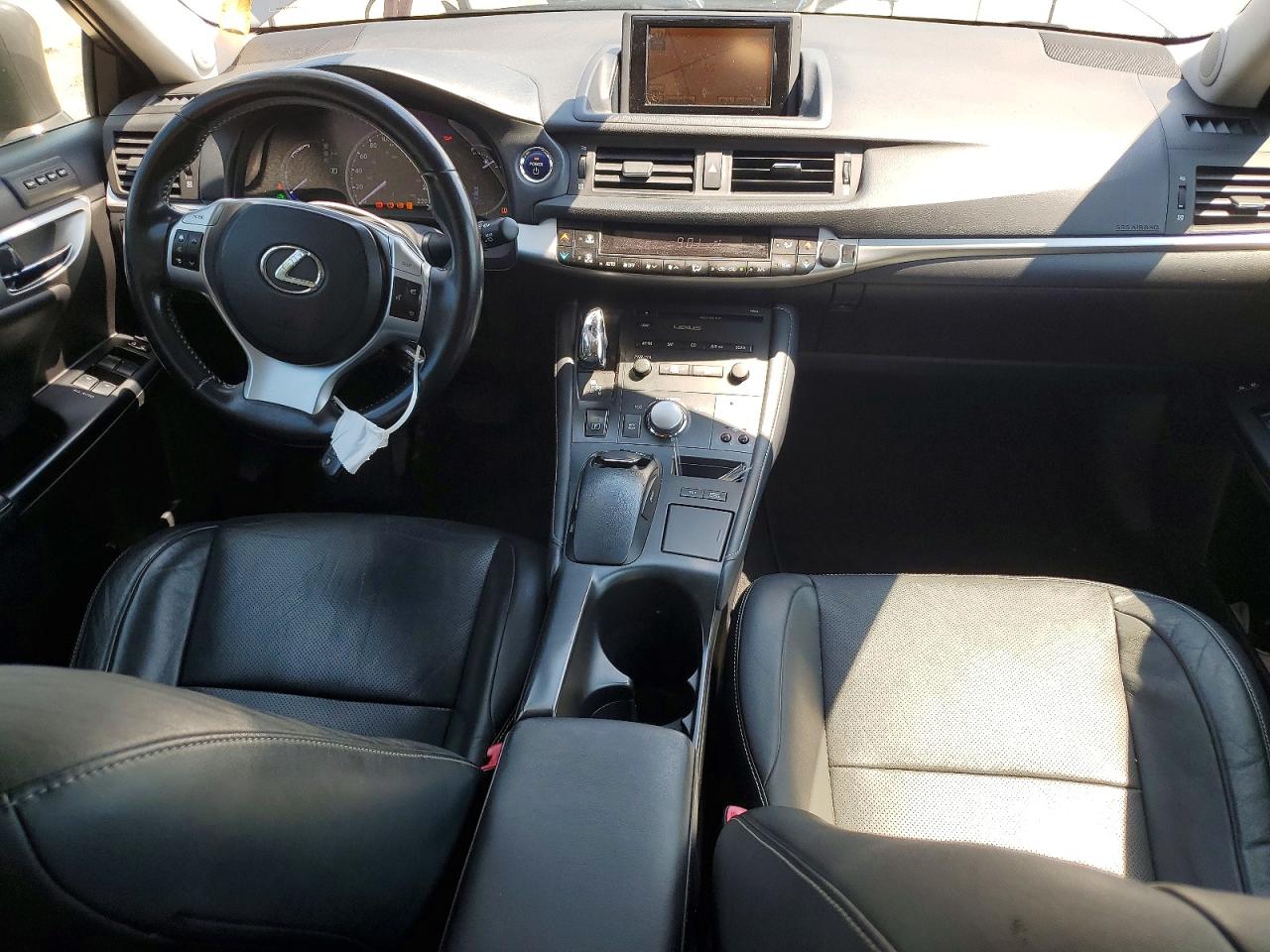 2012 Lexus Ct 200h Base Gray vin: JTHKD5BH9C2087496