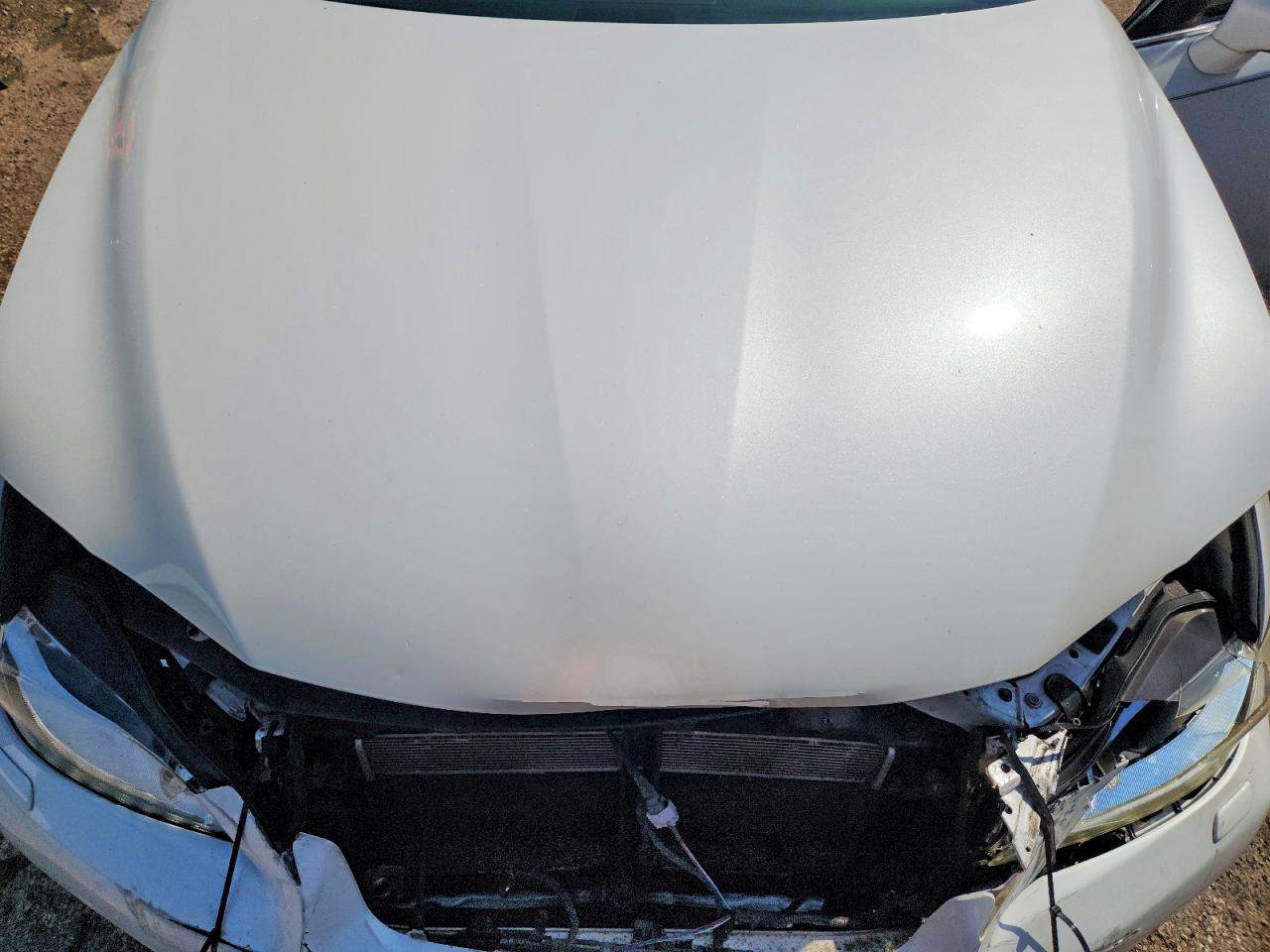 2013 Lexus Ct 200 White vin: JTHKD5BH9D2126203