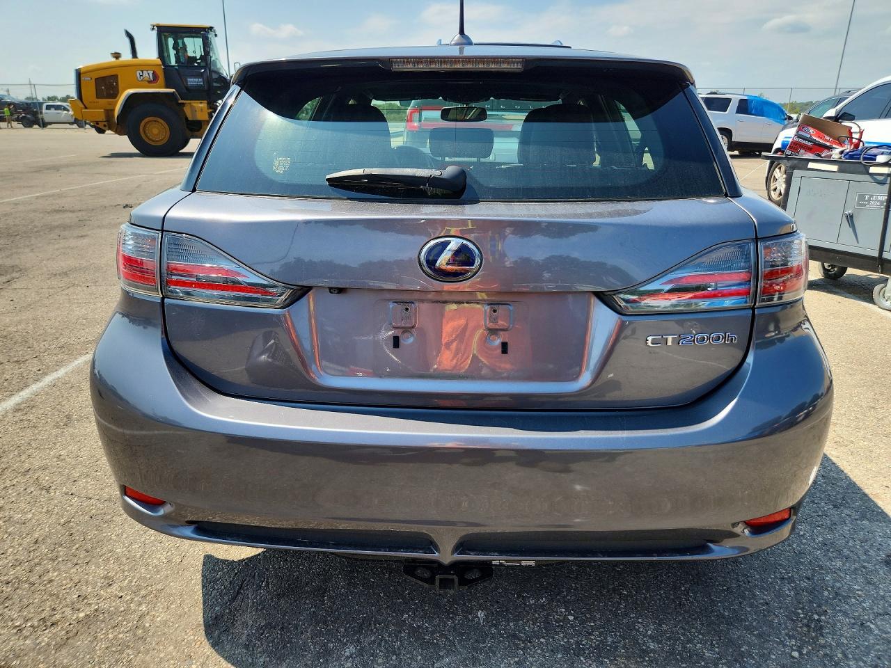 2013 Lexus Ct 200 Gray vin: JTHKD5BH9D2169259