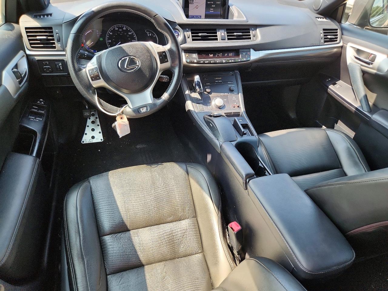 2013 Lexus Ct 200 Gray vin: JTHKD5BH9D2169259